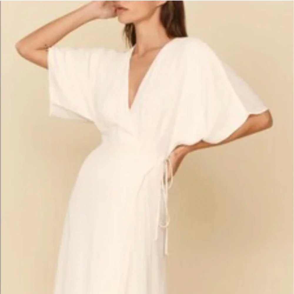 Reformation Wrap Dress